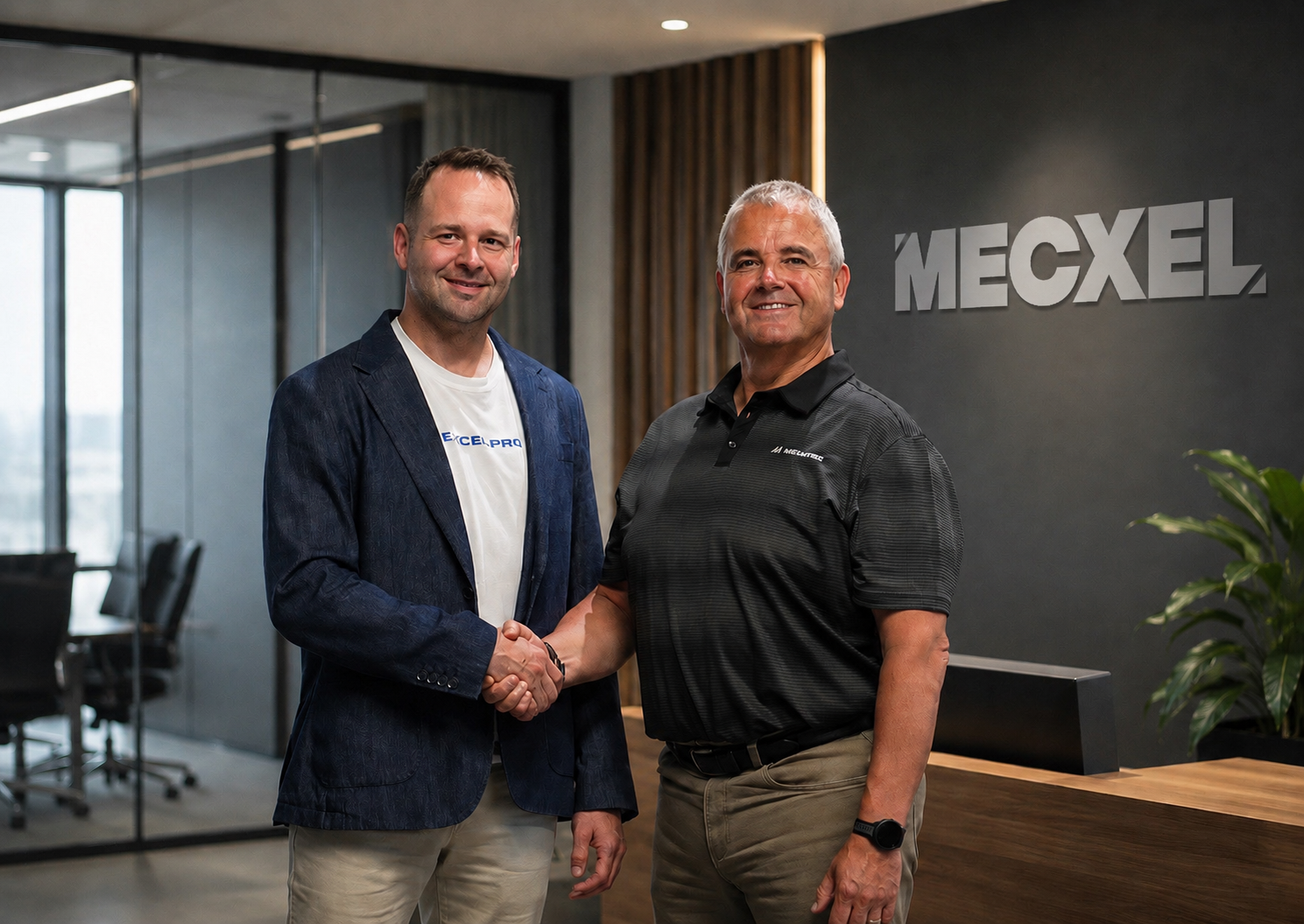 Patrick Charette et Stéphane Champoux, co-fondateurs de MecXel